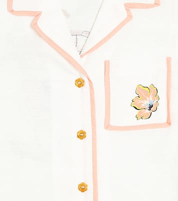 Camisa Alight de algodón | Zimmermann Kids