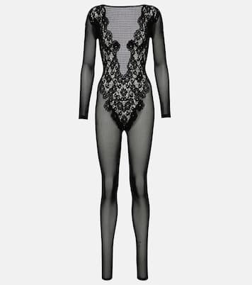 Floral lace jumpsuit | Wolford