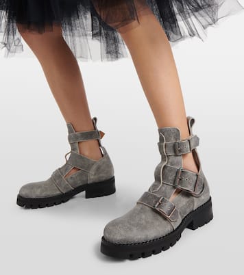 Cut-out leather ankle boots | Vivienne Westwood