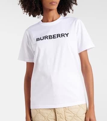 Camiseta en jersey de algodón con logo | Burberry