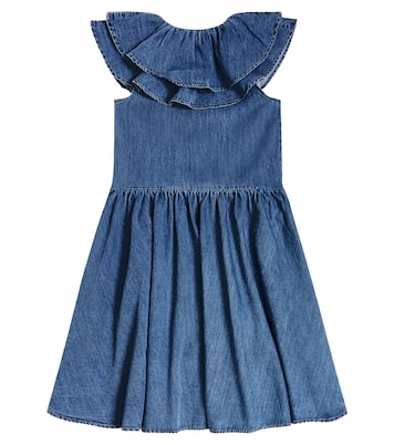 Kleid aus Baumwoll-Chambray | Petite Amalie  