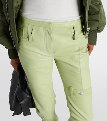 Cargohose Lipper aus Leder | Acne Studios
