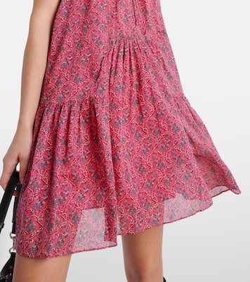 Robe Kayne imprimée en coton | Marant Etoile
