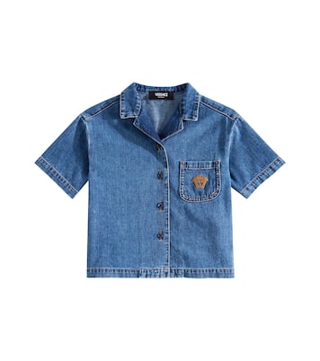 Camicia di jeans La Medusa | Versace Kids