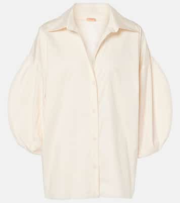 Blusa in popeline di misto cotone | Johanna Ortiz