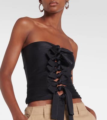 Top in jersey con cut-out | Coperni