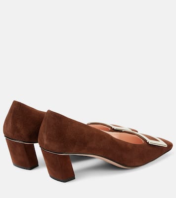 Escarpins Décolleté Belle Vivier 45 en daim | Roger Vivier