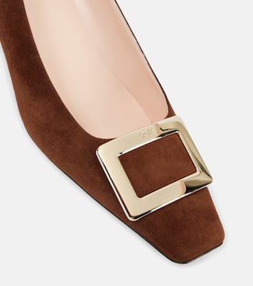 Escarpins Décolleté Belle Vivier 45 en daim | Roger Vivier