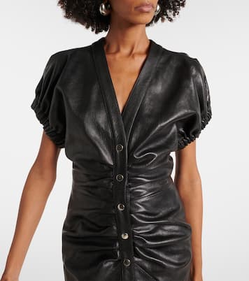 Abito midi Carly in pelle | Isabel Marant