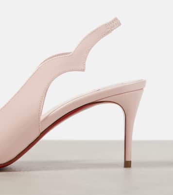 Slingback-Pumps Hot Chick Sling 70 aus Leder | Christian Louboutin