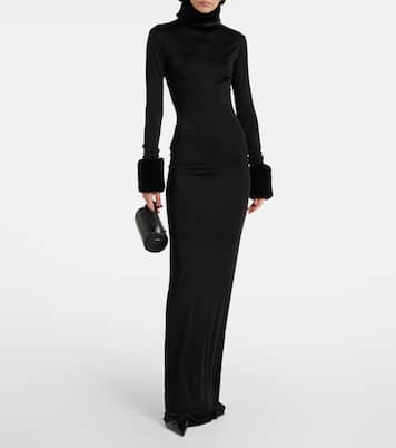 Robe longue Priscilla en soie mélangée | The New Arrivals Ilkyaz Ozel