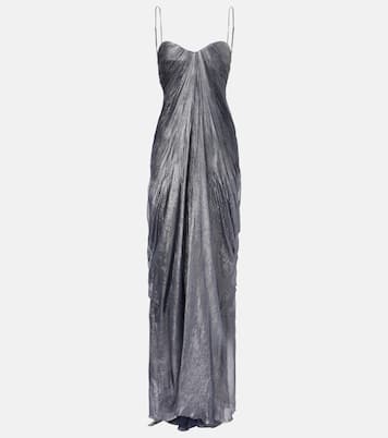 Robe longue Victoria en soie | Maria Lucia Hohan
