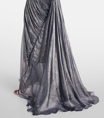 Robe longue Victoria en soie | Maria Lucia Hohan