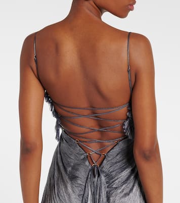 Robe longue Victoria en soie | Maria Lucia Hohan