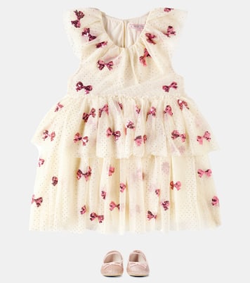 Abito Yvonne in tulle con paillettes | Konges Sløjd