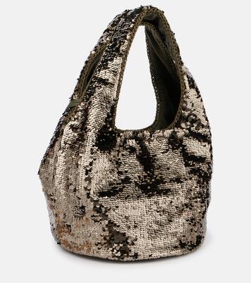 Mini sequined tote bag | JW Anderson