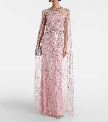 Vestido de fiesta Lux con lentejuelas | Jenny Packham