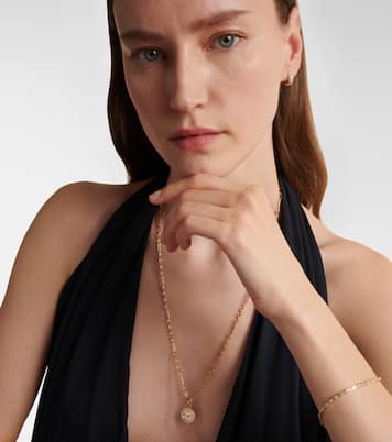 Pendentif Internal Compass en or 18 ct et diamants | FoundRae