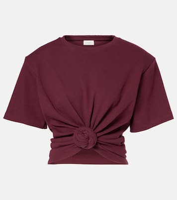 Cotton-blend jersey T-shirt | Magda Butrym