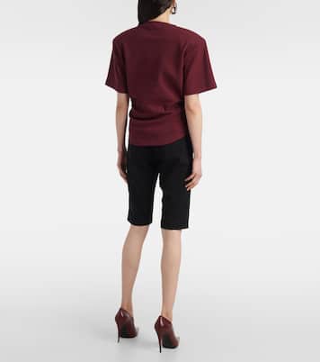 Cotton-blend jersey T-shirt | Magda Butrym