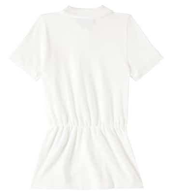 Abito Medusa Alloro in piqué di cotone | Versace Kids