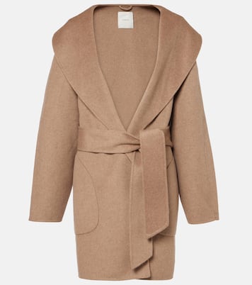 Edgemere wool-blend wrap coat | Varley