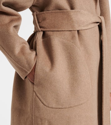 Edgemere wool-blend wrap coat | Varley