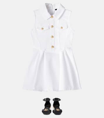 Robe en jean  | Balmain Kids