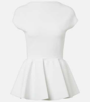 Top con peplum | Alaïa