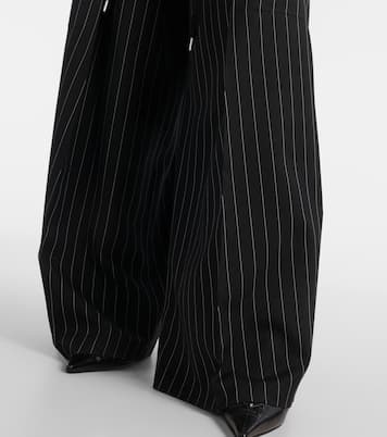 Pantaloni a gamba larga in lana vergine | Jean Paul Gaultier