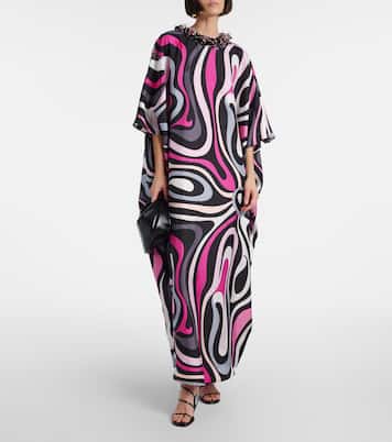 Caftano Marmo in twill di seta | Pucci