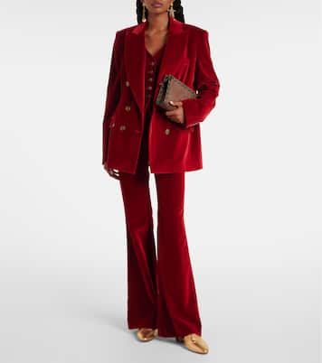 Pantaloni flared in velluto di cotone | Etro