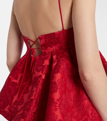 Vestido midi Satine en jacquard matelassé | La DoubleJ