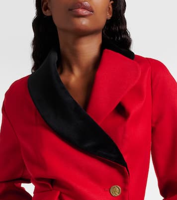 Stormy asymmetric virgin wool jacket | Vivienne Westwood