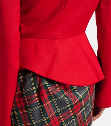 Stormy asymmetric virgin wool jacket | Vivienne Westwood
