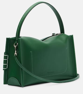 Loafer leather shoulder bag | JW Anderson