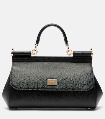 Tote Sicily EW Small aus Leder  | Dolce&Gabbana