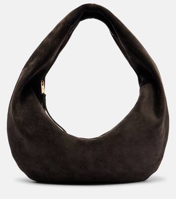 Olivia Medium suede shoulder bag | Khaite