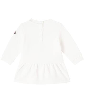 Baby printed cotton-blend jersey dress | Moncler Enfant