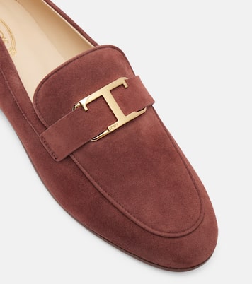 T Timeless suede loafers  | Tod's