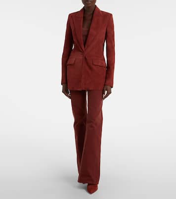 Blazer Leiva in suede | Gabriela Hearst