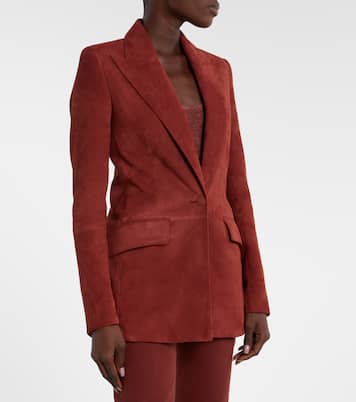 Blazer Leiva in suede | Gabriela Hearst