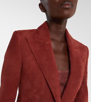 Blazer Leiva in suede | Gabriela Hearst
