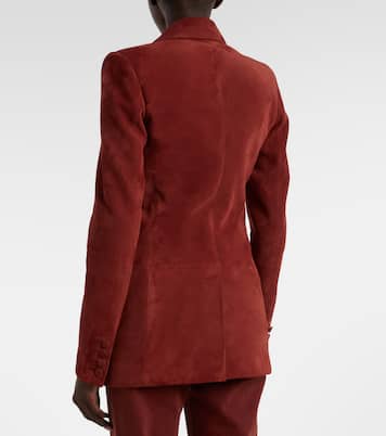 Blazer Leiva in suede | Gabriela Hearst
