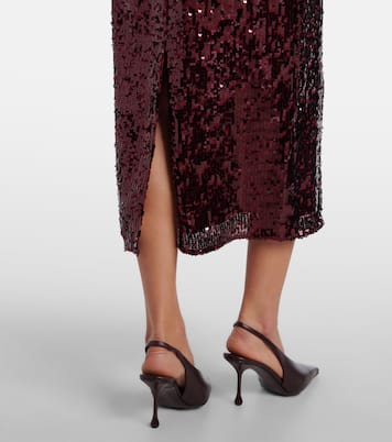 Sequined midi dress | Erdem