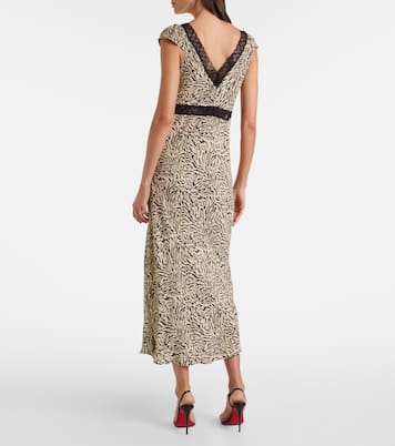 Iggy embroidered midi dress | Rixo