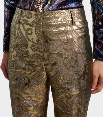 Paisley brocade flared pants | Etro