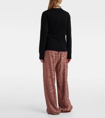 Cardigan aus Kaschmir mit Kristallen | Dries Van Noten