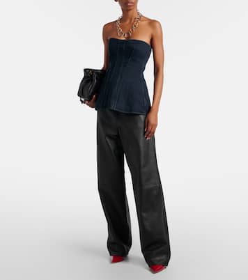 Lara denim corset | Agolde