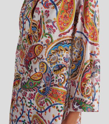 Printed cotton and silk tunic | Etro